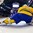 BUFFALO, NEW YORK - JANUARY 4: Sweden's Filip Gustavsson #30 stretches to make a save against USA's Joey Anderson #13 during the semi-final round of the 2018 IIHF World Junior Championship. (Photo by Andrea Cardin/HHOF-IIHF Images)

